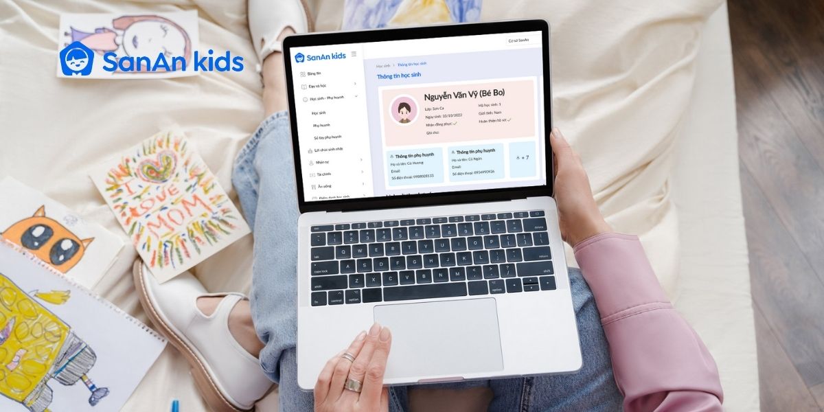 Tại sao cần dùng ứng dụng theo dõi sức khỏe học sinh trong trường mầm non