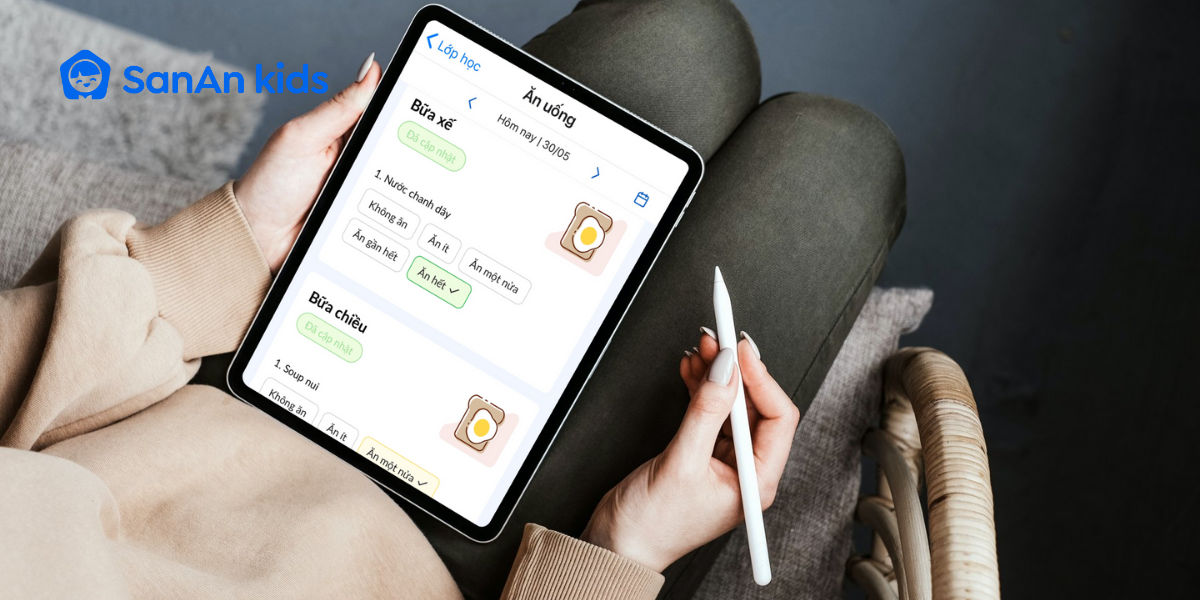 Ứng dụng quản lý trường mầm non tư thục
