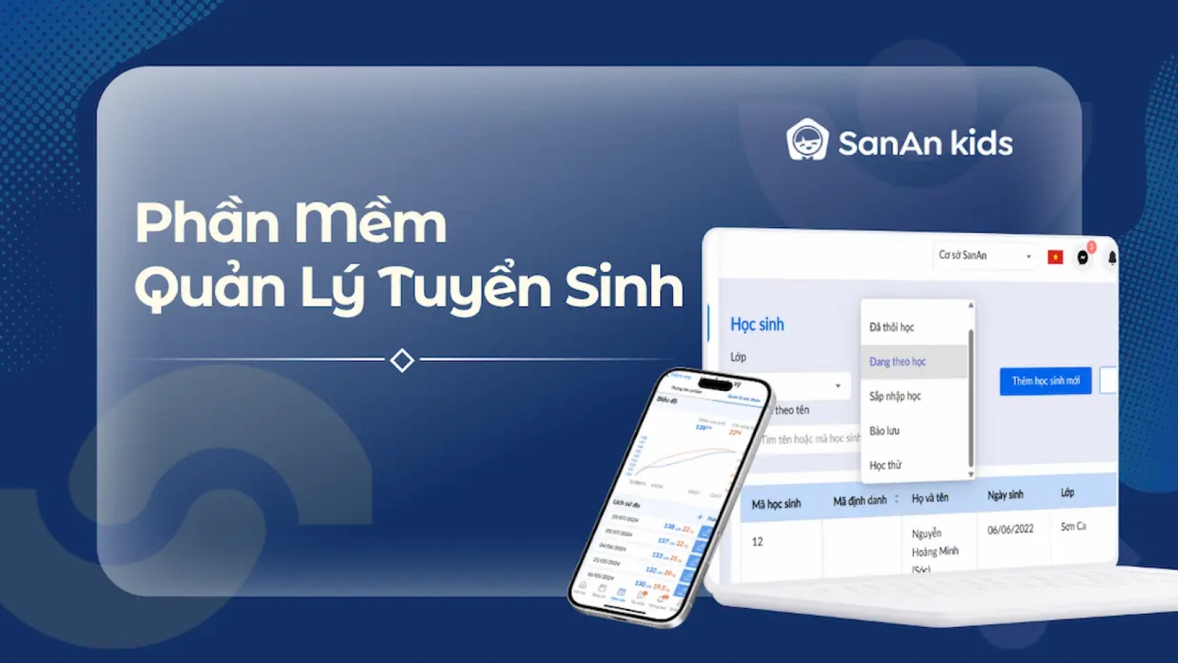 Phần mềm tuyển sinh mầm non