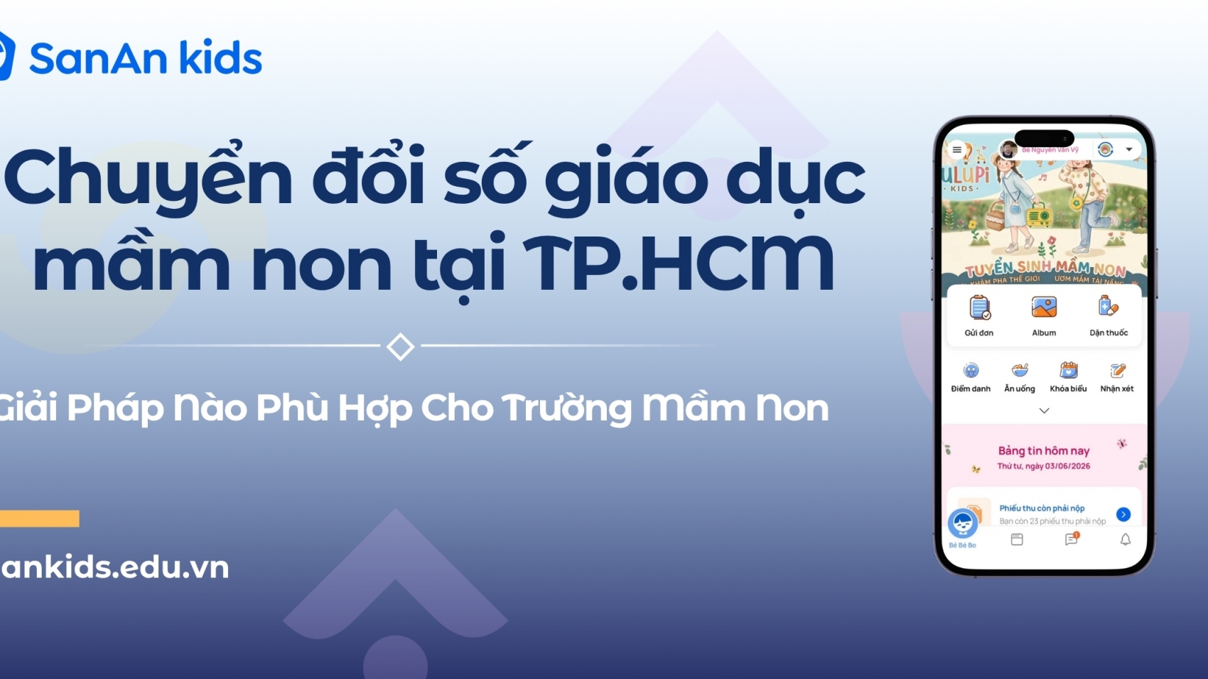 Chuyển đổi số giáo dục mầm non tại TP.HCM